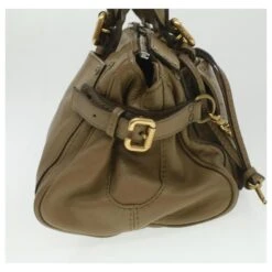 Chloé Sac à Main Cuir Gris Auth 37541 15 Chloé Sac à Main Cuir Gris Auth 37541 -Chloé 833656 4