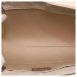 Chloé Sac à Main Chloe Woody En Toile 2façon Gris Marron Auth 37269 -Chloé 833676 10