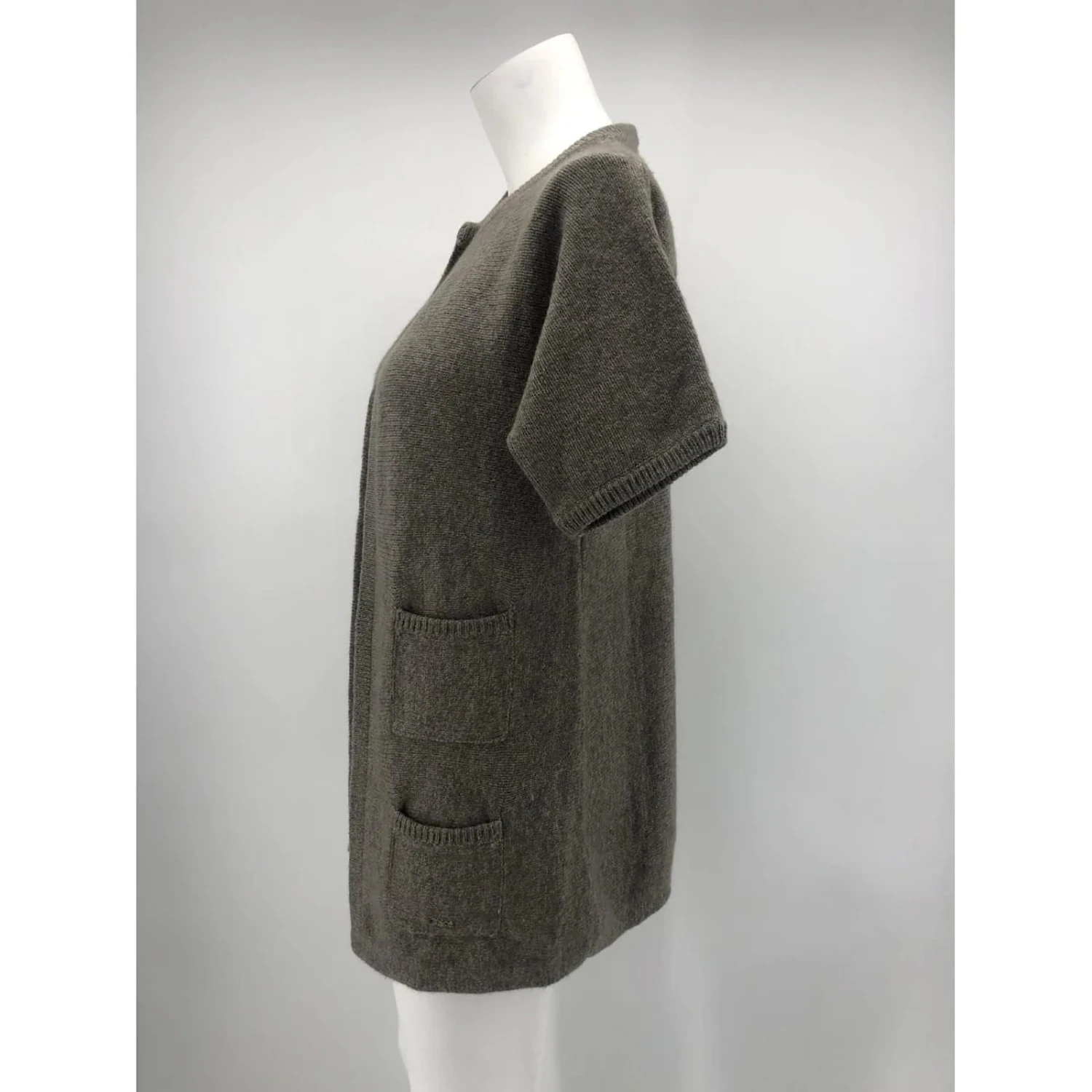 Chloé CHLOE Tricot T.International M Laine Gris 6 Chloé CHLOE Tricot T.International M Laine Gris – Image 4