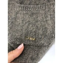 Chloé CHLOE Tricot T.International M Laine Gris 15 Chloé CHLOE Tricot T.International M Laine Gris -Chloé 837002 7