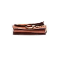 Chloé Sac Bandoulière Faye En Cuir Marron -Chloé 845118 6