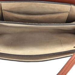 Chloé Sac Bandoulière Faye En Cuir Marron -Chloé 845118 9