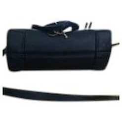 See By Chloé Mini Sac à Bandoulière Joan En Daim Noir Et Cuir De Veau Cuir -Chloé 845545 8