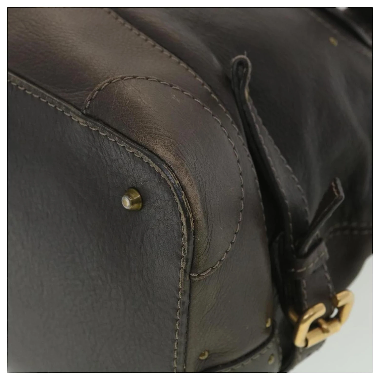 Chloé Chloe Paddington Sac à Main En Cuir Marron 03-07-53 6 Auth 37838 11 Chloé Chloe Paddington Sac à Main En Cuir Marron 03-07-53 6 Auth 37838 – Image 9