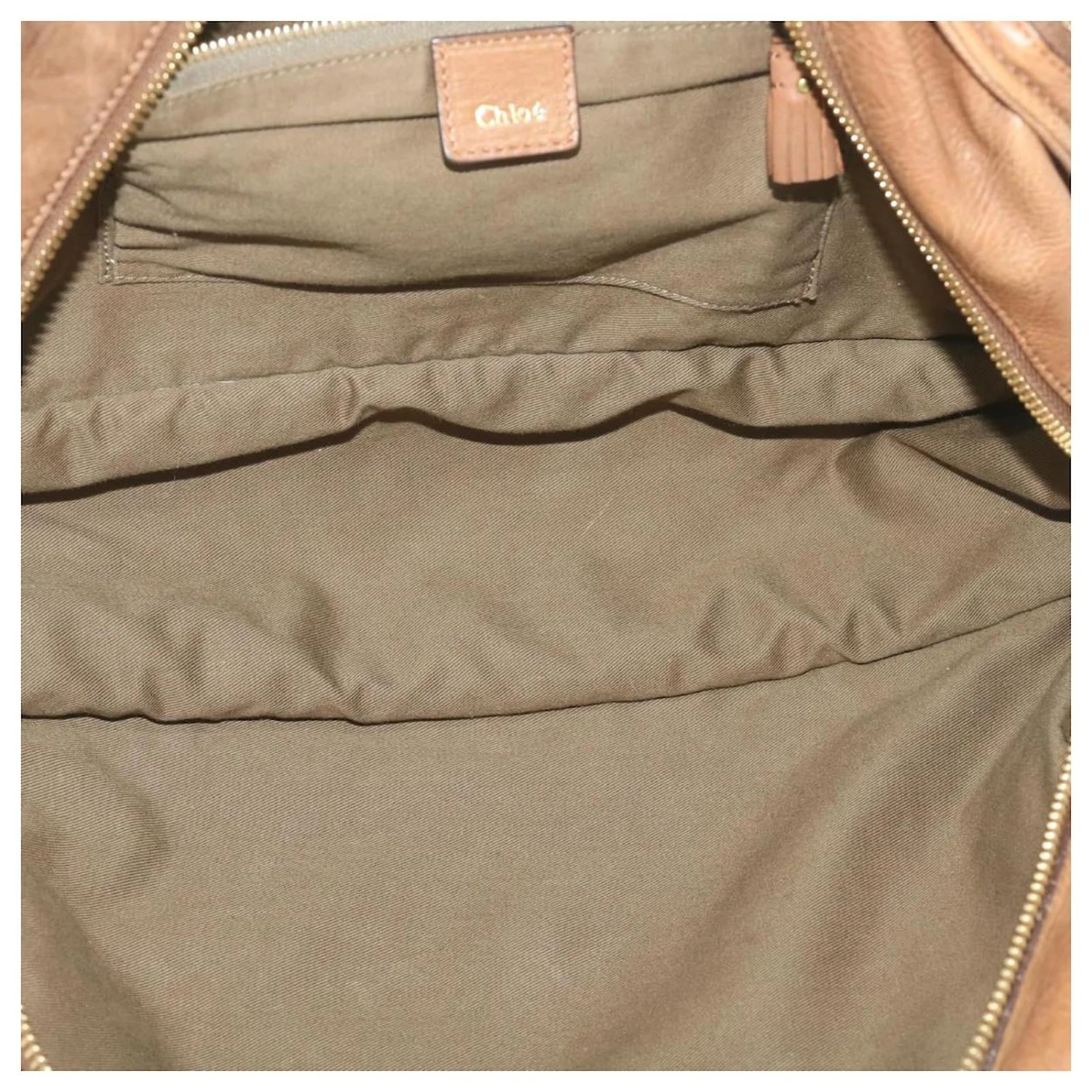 Chloé Chloe Sac à Main Cuir Marron Auth Bs4291 12 Chloé Chloe Sac à Main Cuir Marron Auth Bs4291 – Image 10