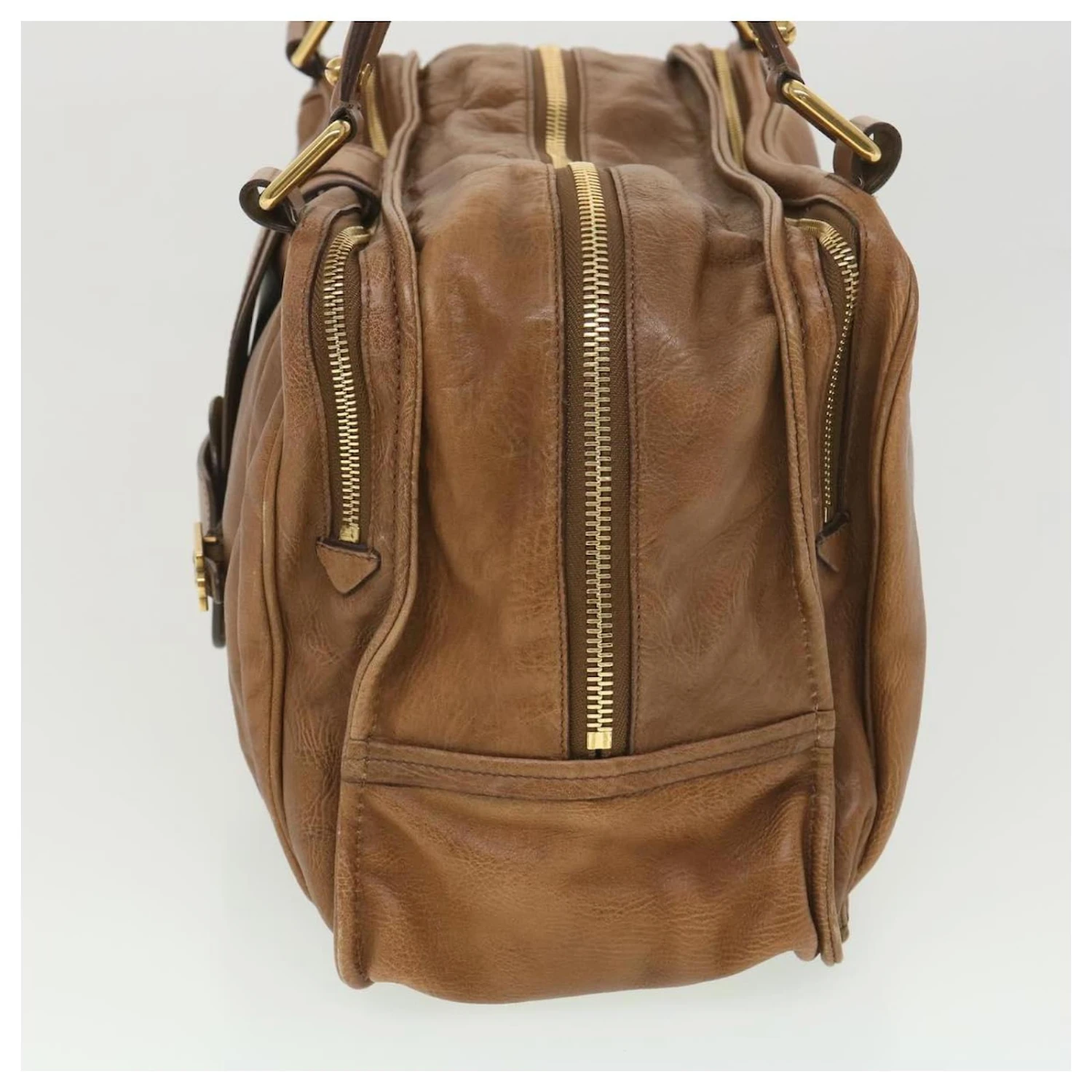 Chloé Chloe Sac à Main Cuir Marron Auth Bs4291 5 Chloé Chloe Sac à Main Cuir Marron Auth Bs4291 – Image 3