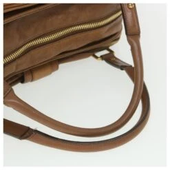Chloé Chloe Sac à Main Cuir Marron Auth Bs4291 18 Chloé Chloe Sac à Main Cuir Marron Auth Bs4291 -Chloé 847656 7