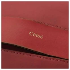 Chloé Chloe Chain Sac à Bandoulière En Cuir 2façon Rose Auth Yk6115 -Chloé 847703 10