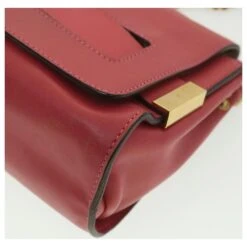 Chloé Chloe Chain Sac à Bandoulière En Cuir 2façon Rose Auth Yk6115 -Chloé 847703 9