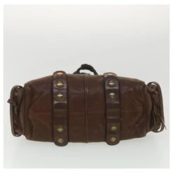 Chloé Chloe Sac à Main Cuir Marron SA59-01-06-54 Auth 37835 -Chloé 848490 5