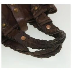 Chloé Chloe Sac à Main Cuir Marron SA59-01-06-54 Auth 37835 -Chloé 848490 7