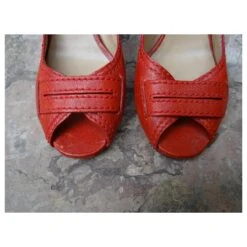 Chloé Talons Rouge Orange 14 Chloé Talons Rouge Orange -Chloé 853189 3