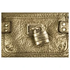 Chloé CHLOE Paddington Silver Pebbled Leather Iconic Clutch Bag Sac à Main W. Porte Poignée Argenté 17 Chloé CHLOE Paddington Silver Pebbled Leather Iconic Clutch Bag Sac à Main W. Porte Poignée Argenté -Chloé 853836 6
