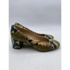 Chloé CHLOE Talons T.UE 36 Cuir De Vachette Vert 11 Chloé CHLOE Talons T.UE 36 Cuir De Vachette Vert -Chloé 857146 4