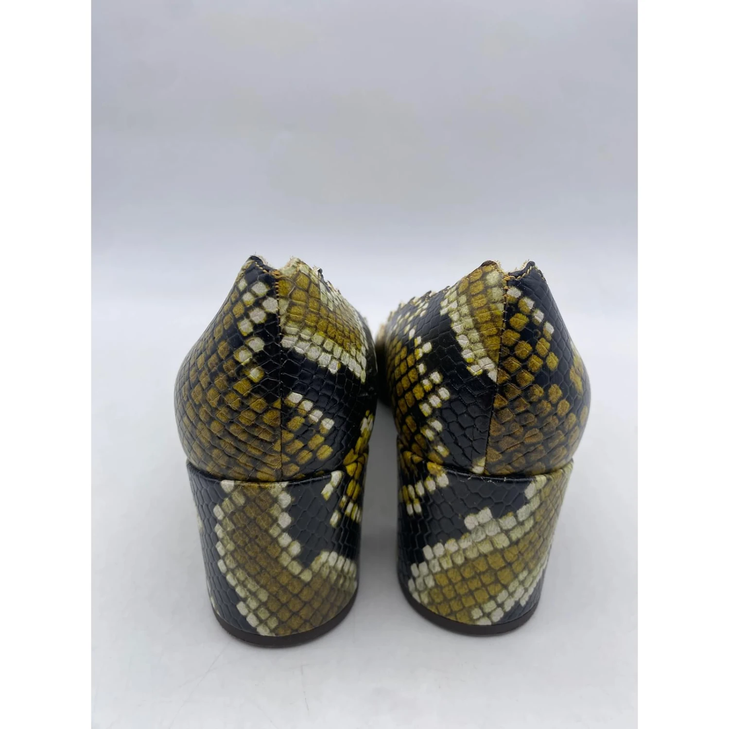 Chloé CHLOE Talons T.UE 36 Cuir De Vachette Vert 7 Chloé CHLOE Talons T.UE 36 Cuir De Vachette Vert – Image 5