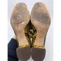 Chloé CHLOE Talons T.UE 36 Cuir De Vachette Vert 13 Chloé CHLOE Talons T.UE 36 Cuir De Vachette Vert -Chloé 857146 6