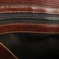 Edith Chloé Sacs à Main CHLOE T. Cuir De Vachette Marron -Chloé 859722 8