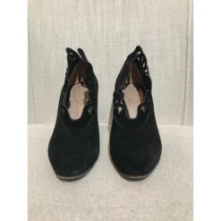 Chloé CHLOE Talons T.UE 37 Suédée Noir -Chloé 859783 3