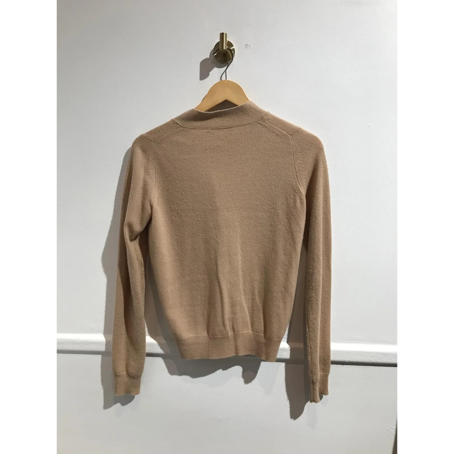 Chloé CHLOE Tricot T.International XS Cachemire Beige 5 Chloé CHLOE Tricot T.International XS Cachemire Beige – Image 3