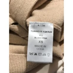 Chloé CHLOE Tricot T.International XS Cachemire Beige 9 Chloé CHLOE Tricot T.International XS Cachemire Beige -Chloé 859831 4