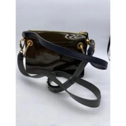 Chloé Sacs à Main CHLOE T. En Cuir Vernis Kaki 11 Chloé Sacs à Main CHLOE T. En Cuir Vernis Kaki -Chloé 860341 2