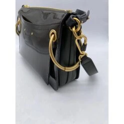 Chloé Sacs à Main CHLOE T. En Cuir Vernis Kaki 12 Chloé Sacs à Main CHLOE T. En Cuir Vernis Kaki -Chloé 860341 3