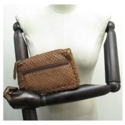 Chloé SAC POCHETTE CHLOE 21 CM EN CUIR DE PYTHON MARRON BROWN LEATHER BAG CLUTCH 15 Chloé SAC POCHETTE CHLOE 21 CM EN CUIR DE PYTHON MARRON BROWN LEATHER BAG CLUTCH -Chloé 861712 7