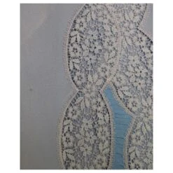 Chloé Jupe Mi-Longue Asymétrique à Bordure En Dentelle Chloe En Soie Bleue 17 Chloé Jupe Mi-Longue Asymétrique à Bordure En Dentelle Chloe En Soie Bleue -Chloé 861719 8