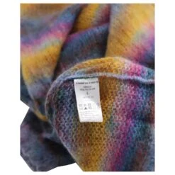 Chloé Pull Chloe Oversize Stripe En Mélange De Laine Mohair Multicolore -Chloé 862201 5