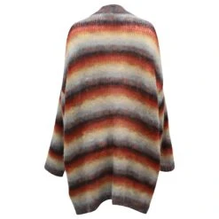 Chloé Cardigan Oversize à Rayures Chloe En Mélange De Laine Mohair Multicolore 9 Chloé Cardigan Oversize à Rayures Chloe En Mélange De Laine Mohair Multicolore -Chloé 862318 3