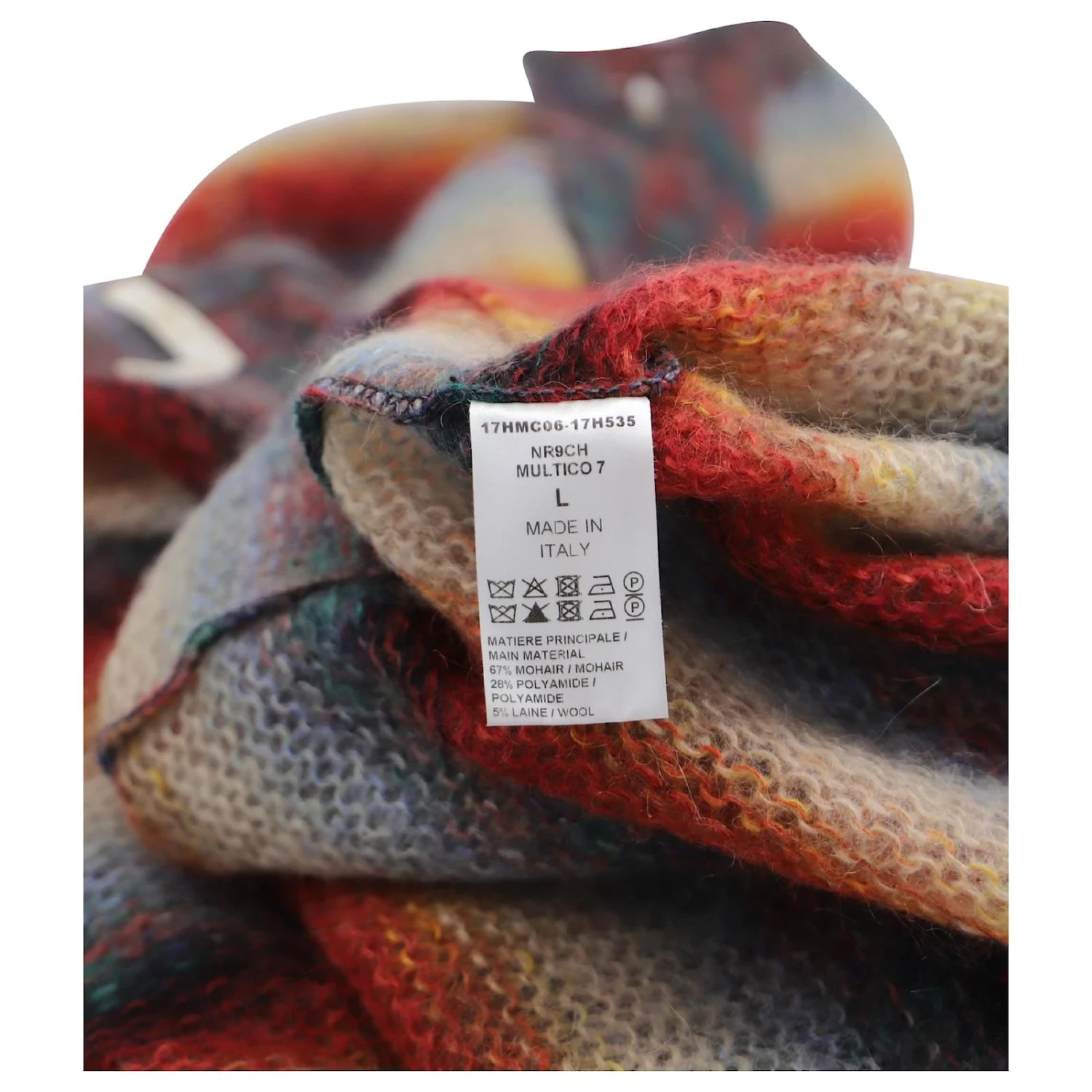 Chloé Cardigan Oversize à Rayures Chloe En Mélange De Laine Mohair Multicolore 7 Chloé Cardigan Oversize à Rayures Chloe En Mélange De Laine Mohair Multicolore – Image 5