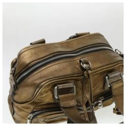 Chloé Sac à Main Cuir Doré 6HS184-50 Auth Bs4554 -Chloé 865527 7
