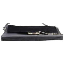 Chloé Sac à Bandoulière Chloe Faye En Daim Noir Et Cuir De Veau Cuir -Chloé 869050 5