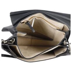 Chloé Sac à Bandoulière Chloe Faye En Daim Noir Et Cuir De Veau Cuir -Chloé 869050 7