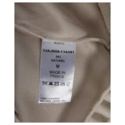 Chloé Top Avec Garnitures En Laine Crème Blanc Écru -Chloé 870103 5