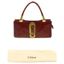 Chloé Sac Chloe Jewel Embelli En Cuir Rouge -Chloé 870604 2