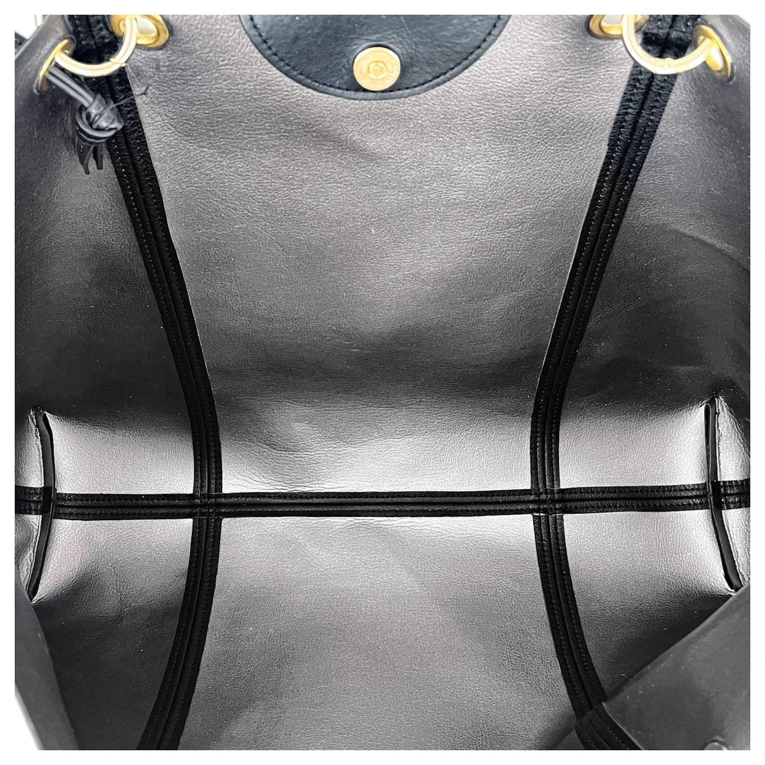 Chloé Grand Sac Cabas Marty Noir 12 Chloé Grand Sac Cabas Marty Noir – Image 10