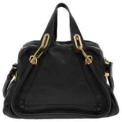 Chloé Sac à Main Chloe Paraty En Cuir 2façon Noir 01-11-50 Auth Yk6352 13 Chloé Sac à Main Chloe Paraty En Cuir 2façon Noir 01-11-50 Auth Yk6352 -Chloé 875323 2