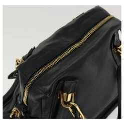 Chloé Sac à Main Chloe Paraty En Cuir 2façon Noir 01-11-50 Auth Yk6352 17 Chloé Sac à Main Chloe Paraty En Cuir 2façon Noir 01-11-50 Auth Yk6352 -Chloé 875323 6