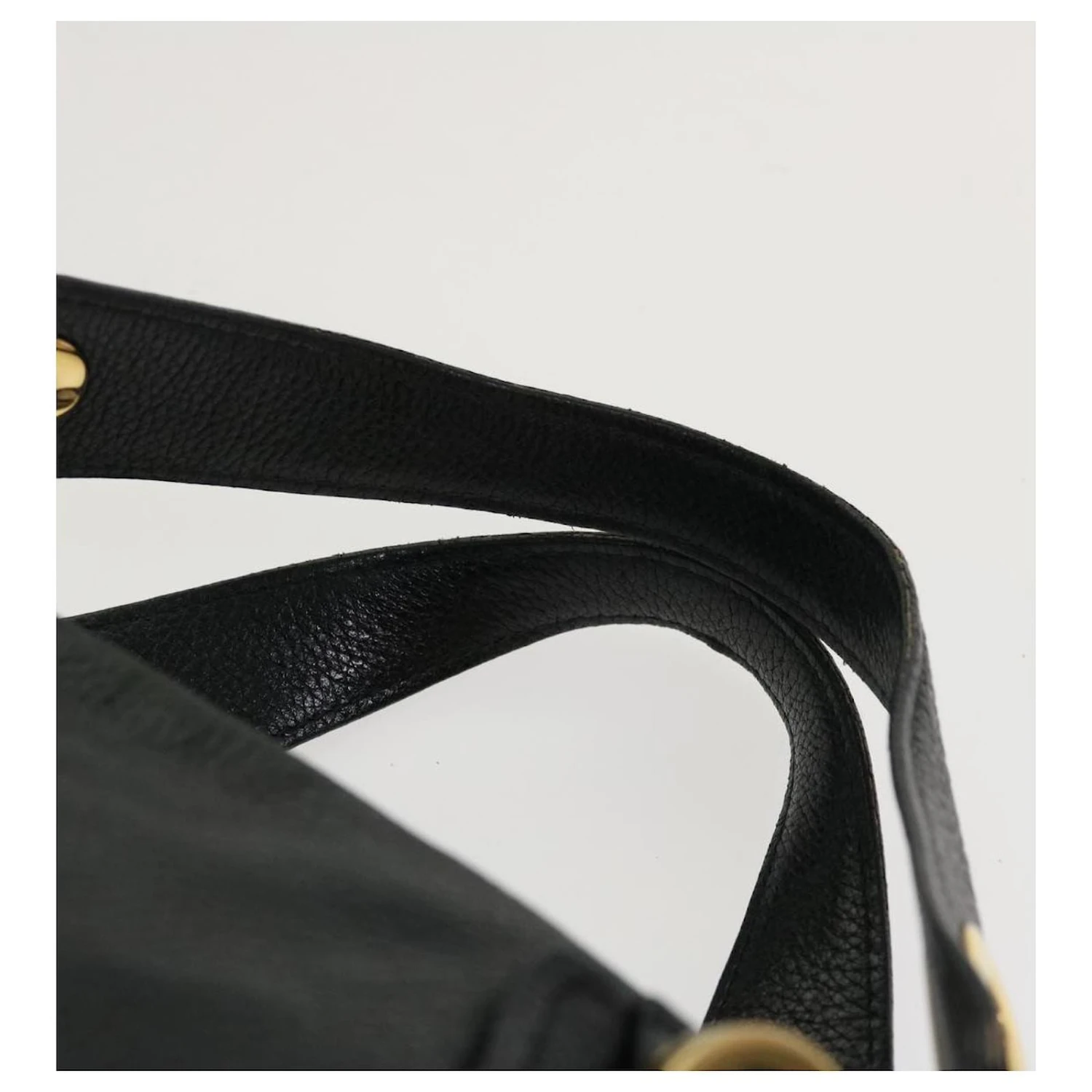 Chloé Sac à Main Chloe Paraty En Cuir 2façon Noir 01-11-50 Auth Yk6352 10 Chloé Sac à Main Chloe Paraty En Cuir 2façon Noir 01-11-50 Auth Yk6352 – Image 8