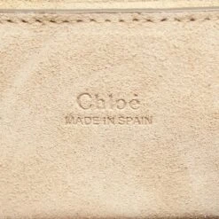 Chloé Sac Faye Bracelet En Cuir Métallisé Doré -Chloé 876716 7