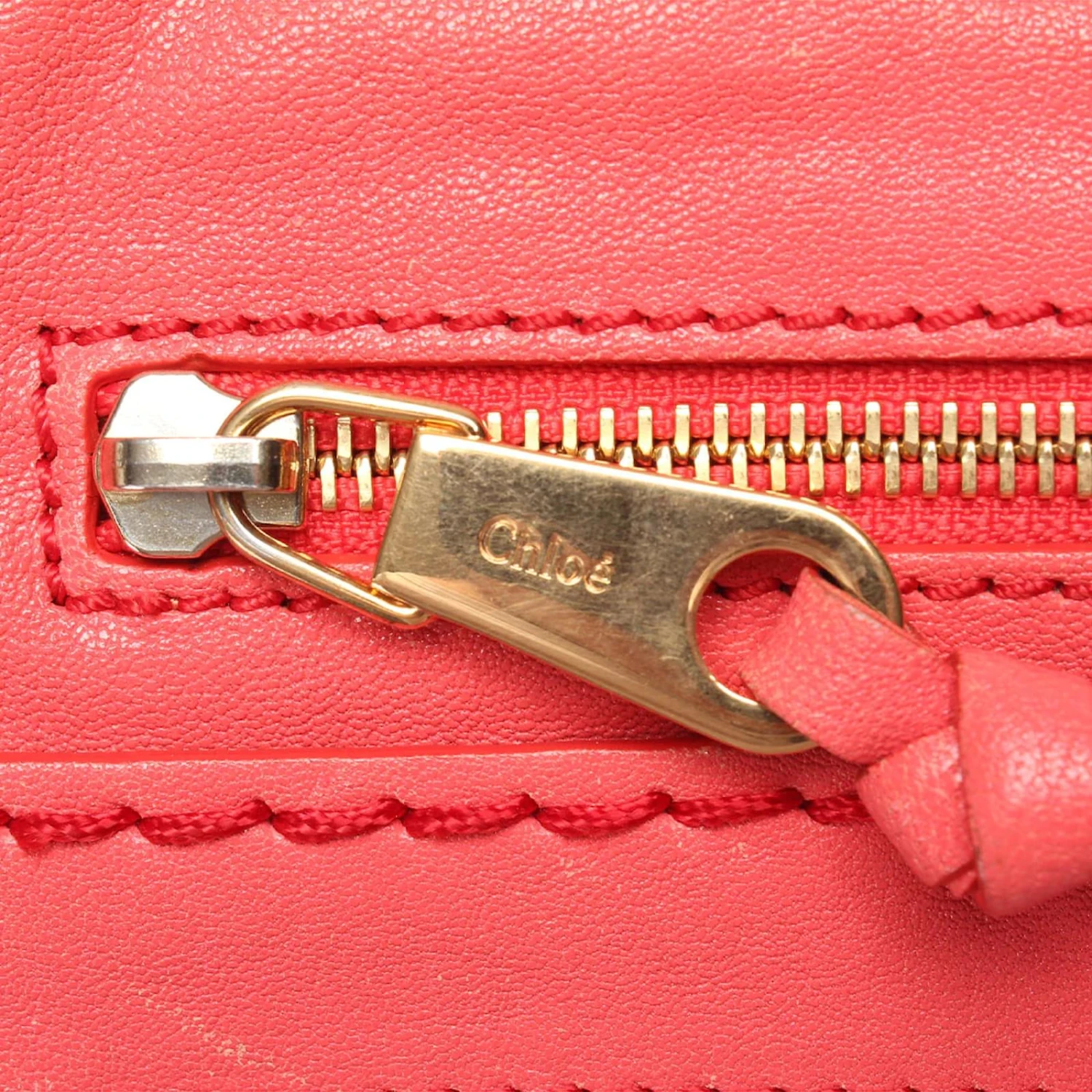 Chloé Pochette En Cuir Rose 9 Chloé Pochette En Cuir Rose – Image 7