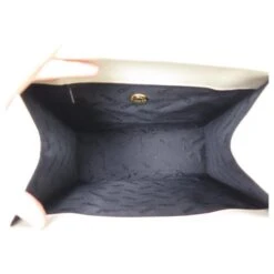 Chloé VINTAGE SAC A MAIN CHLOE EN CUIR ECRU PORTE EPAULE LEATHER HAND BAG Écru 17 Chloé VINTAGE SAC A MAIN CHLOE EN CUIR ECRU PORTE EPAULE LEATHER HAND BAG Écru -Chloé 881664 6