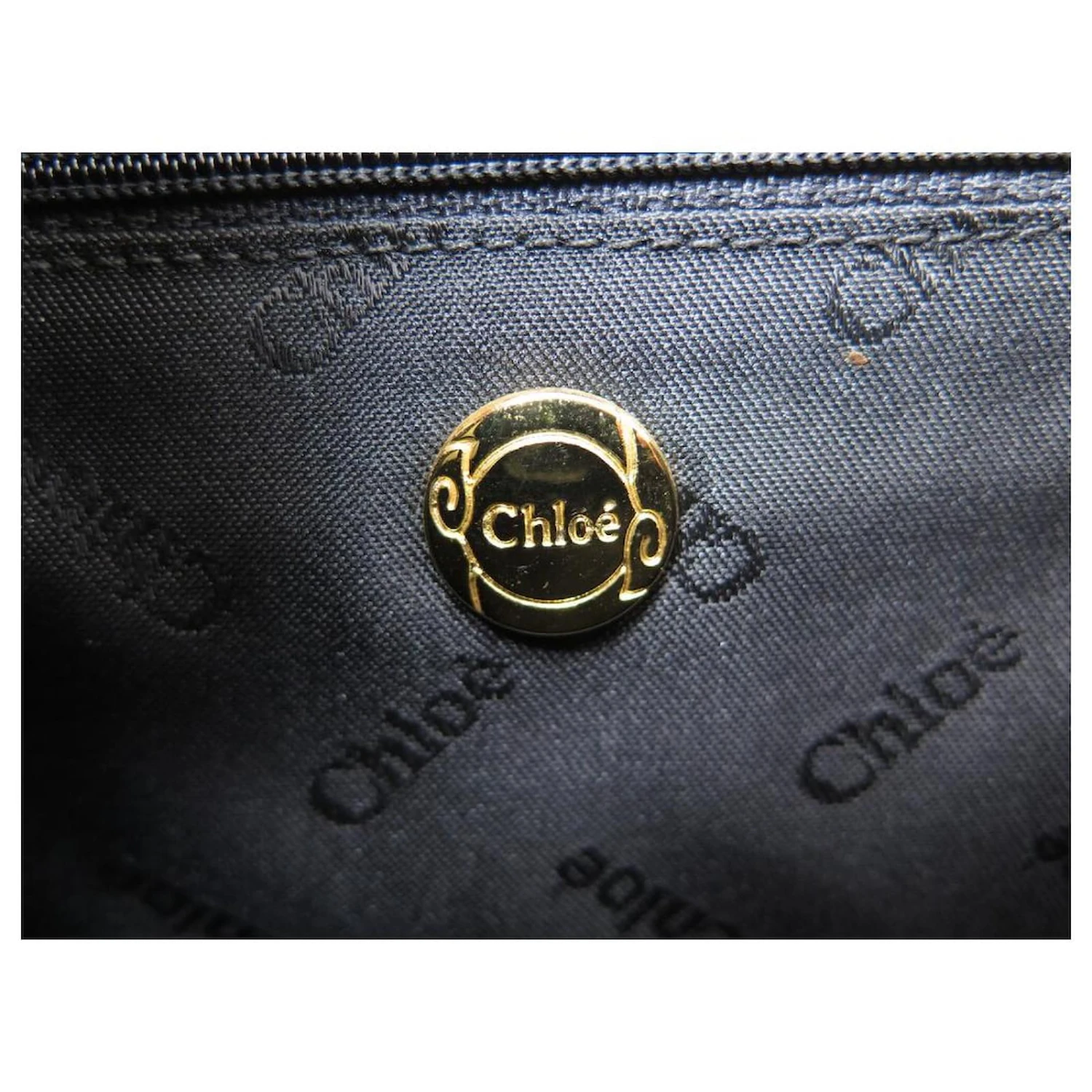 Chloé VINTAGE SAC A MAIN CHLOE EN CUIR ECRU PORTE EPAULE LEATHER HAND BAG Écru 9 Chloé VINTAGE SAC A MAIN CHLOE EN CUIR ECRU PORTE EPAULE LEATHER HAND BAG Écru – Image 7