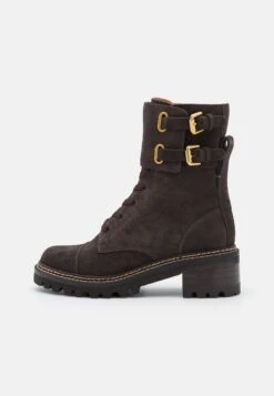 See By Chloé Mallory - Bottines À Lacets - Charcoal