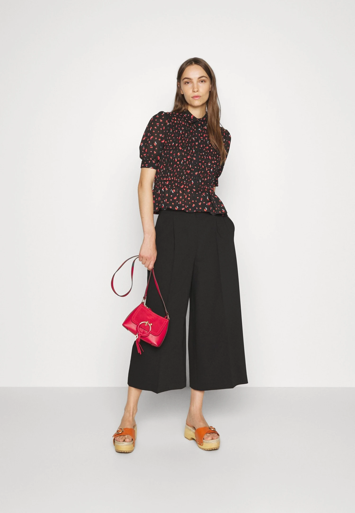 See By Chloé Chemisier - Black/Red 4 See By Chloé Chemisier - Black/Red – Image 2