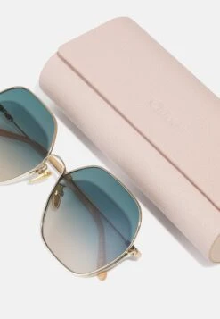 Chloé Lunettes De Soleil - Gold -Chloé 90f4ad24f903453390ede6e02e702d8c