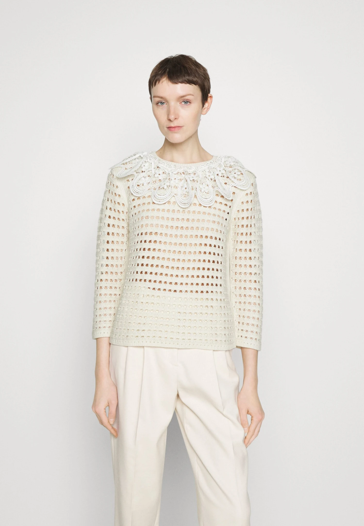 See By Chloé Pullover - White 3 See By Chloé Pullover - White