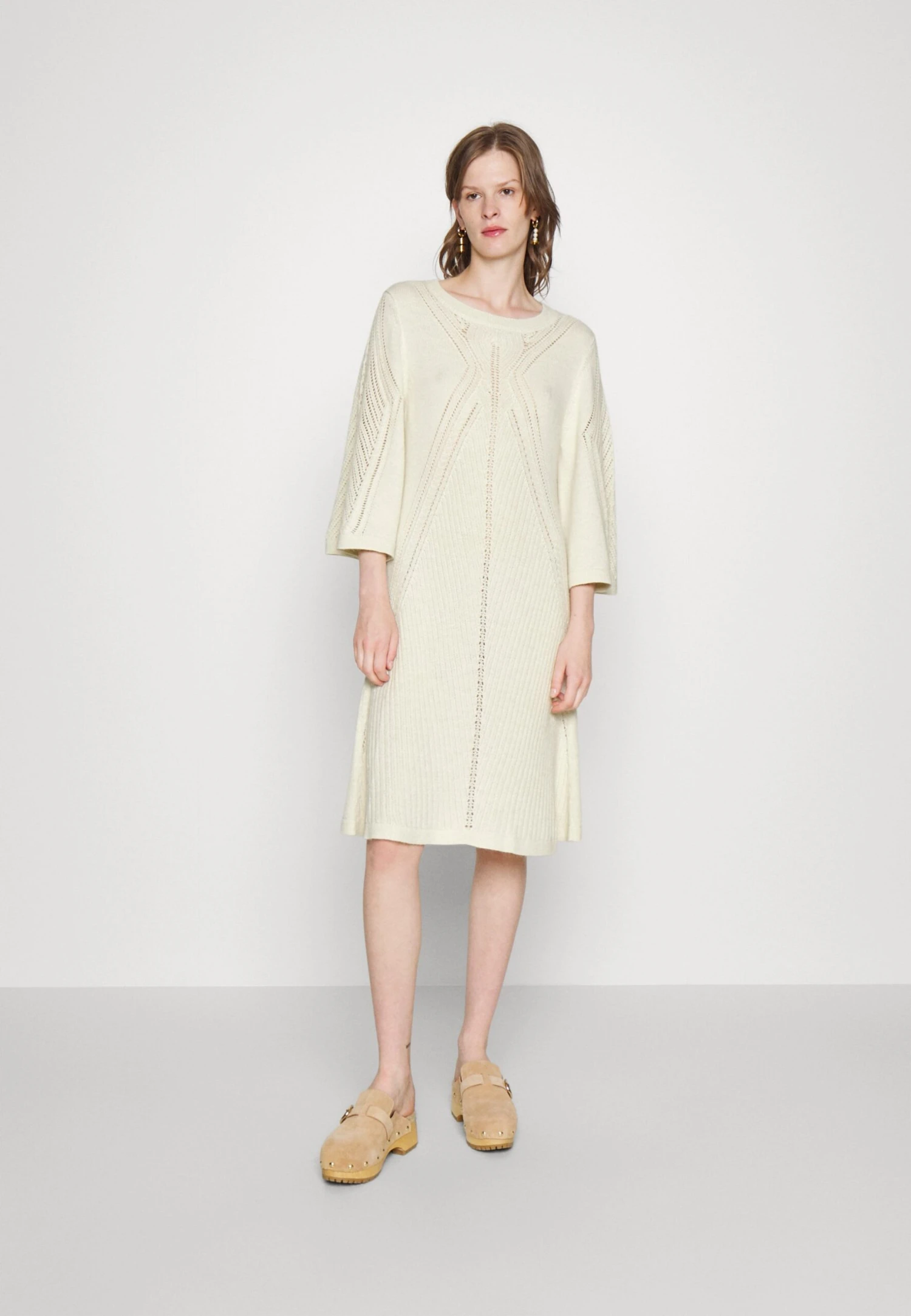 See By Chloé Robe Pull - Crystal White 3 See By Chloé Robe Pull - Crystal White