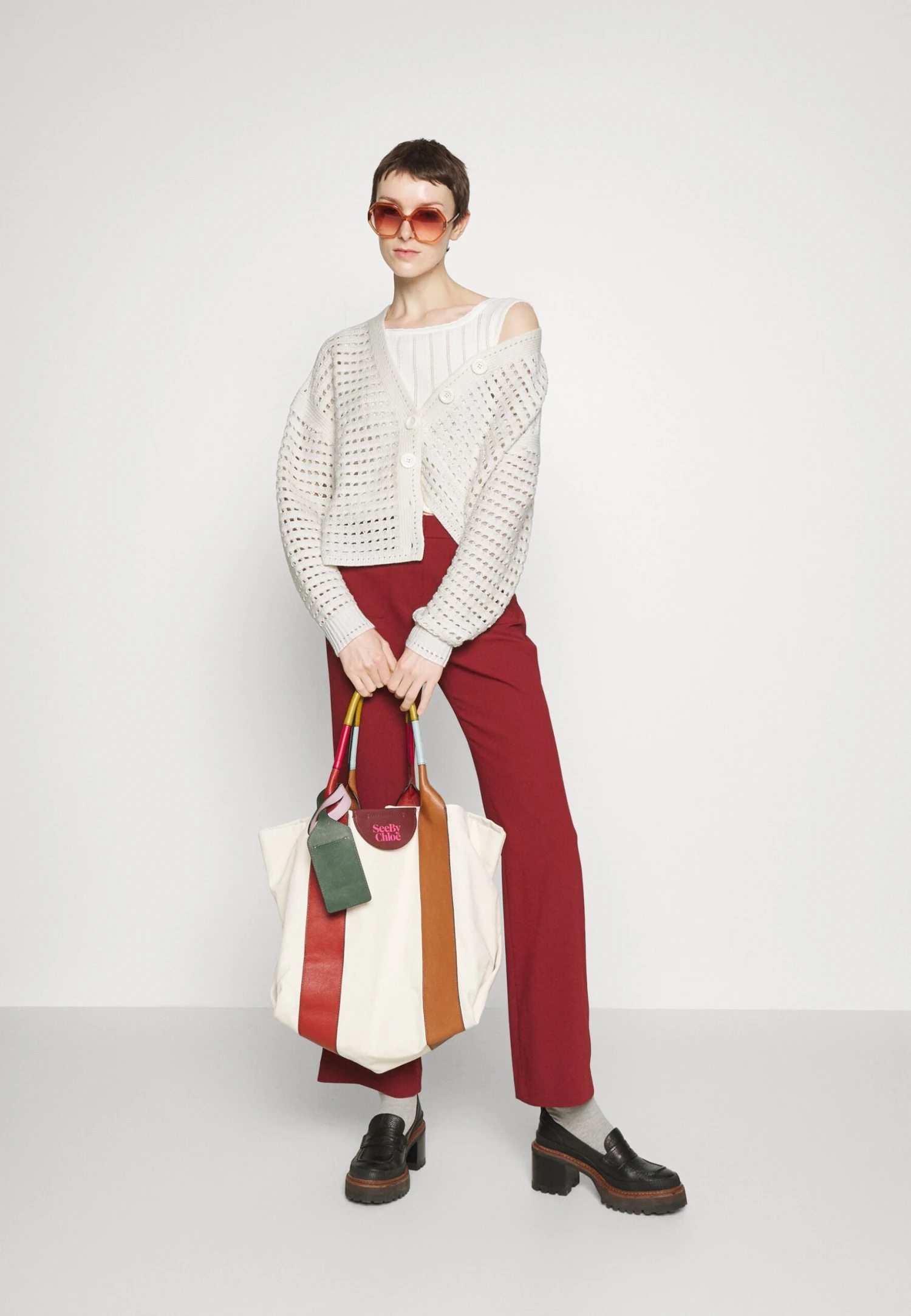 See By Chloé Gilet - White 4 See By Chloé Gilet - White – Image 2